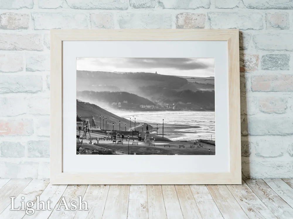 Whitby West Cliff And Sandsend 5 Whitby West Cliff And Sandsend - Light-Ash-Landscape-Frame