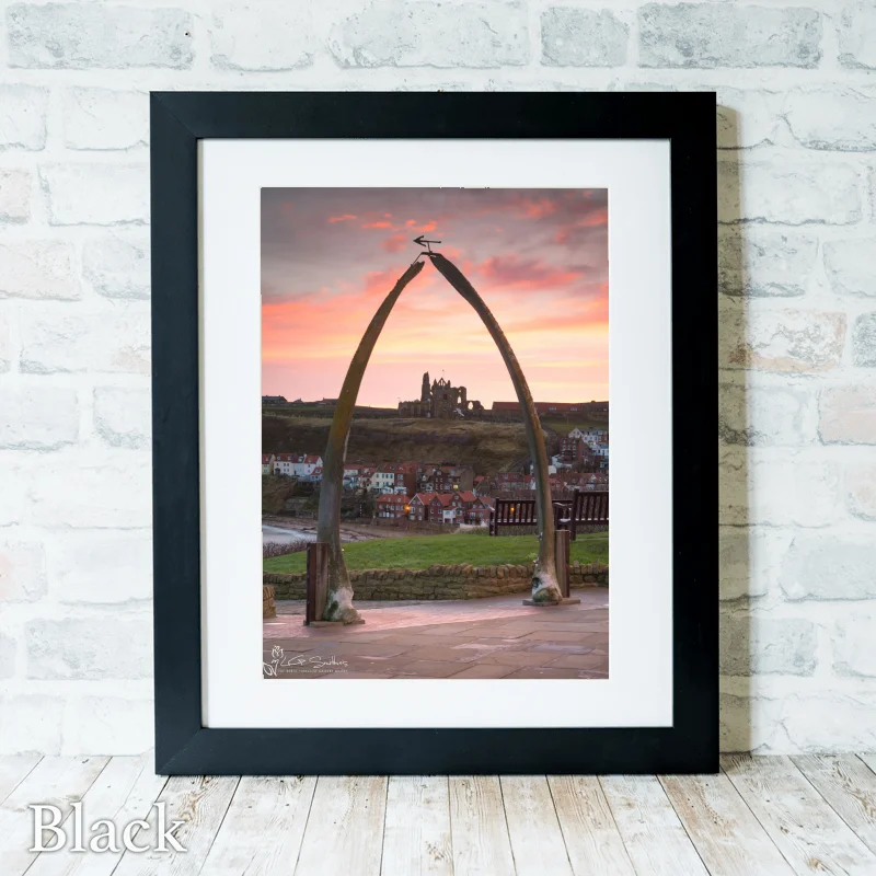 Whitby Whalebones 2017 3 Whitby Whalebones 2017 - Black-Portrait-Frame