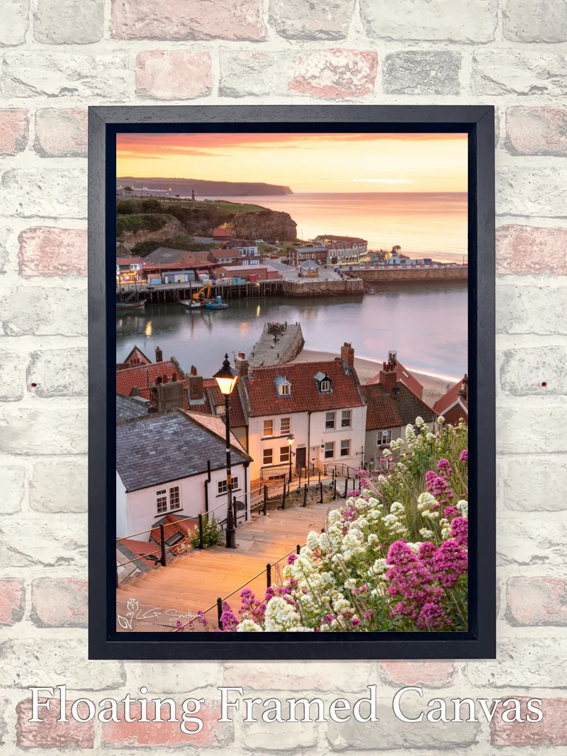 Whitby's 199 Steps 2019 8 Whitby's 199 Steps 2019 - Float-Frame-Canvas-Portrait