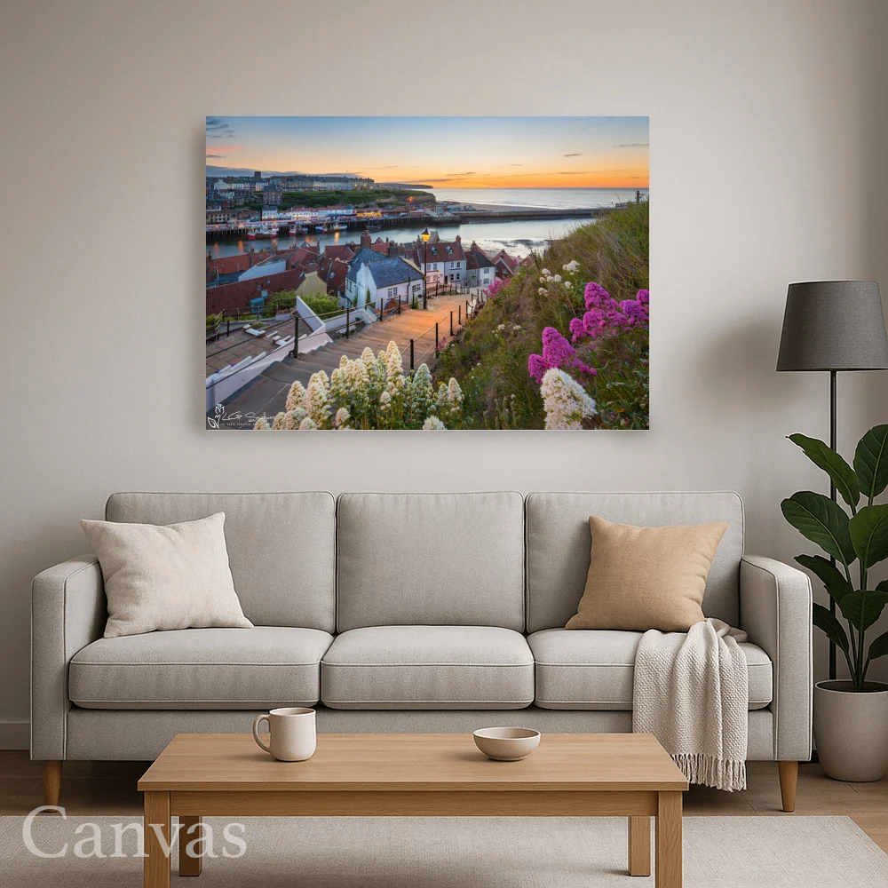 Whitby’s 199 Steps 8 Whitby’s 199 Steps - Wall-art-for-living-room-landscape