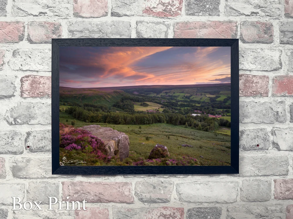 Windswept Botton Village 4 Windswept Botton Village - Landscape-Box-Print