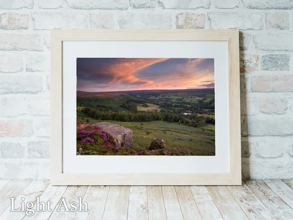 Windswept Botton Village 5 Windswept Botton Village - Light-Ash-Landscape-Frame