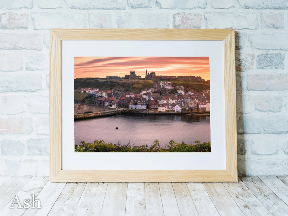 Winter Sunrise Over East Whitby 7 Winter Sunrise Over East Whitby - Ash-Landscape-Frame