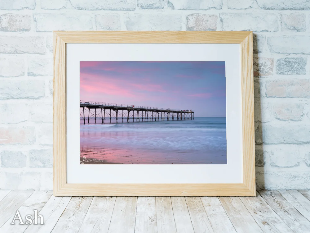 Winters Evening At Saltburn By The Sea 7 Winters Evening At Saltburn By The Sea - Ash-Landscape-Frame