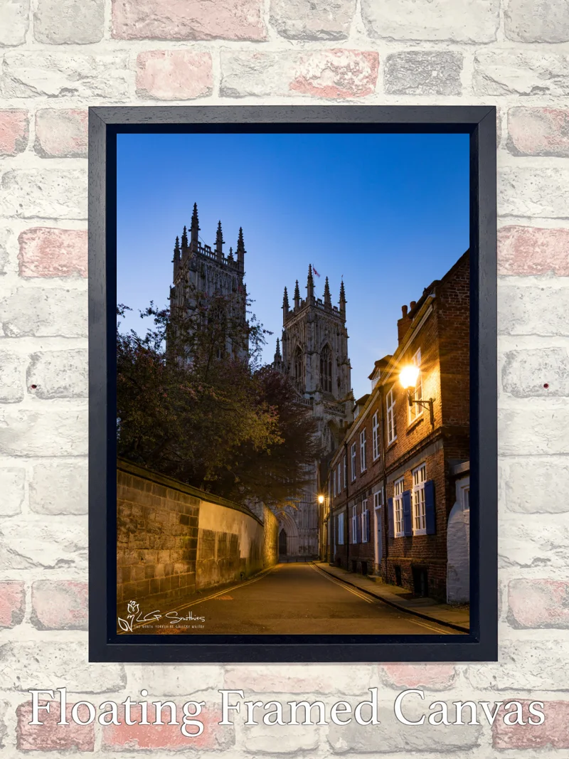 York Minster 7 York Minster - Float-Frame-Canvas-Portrait