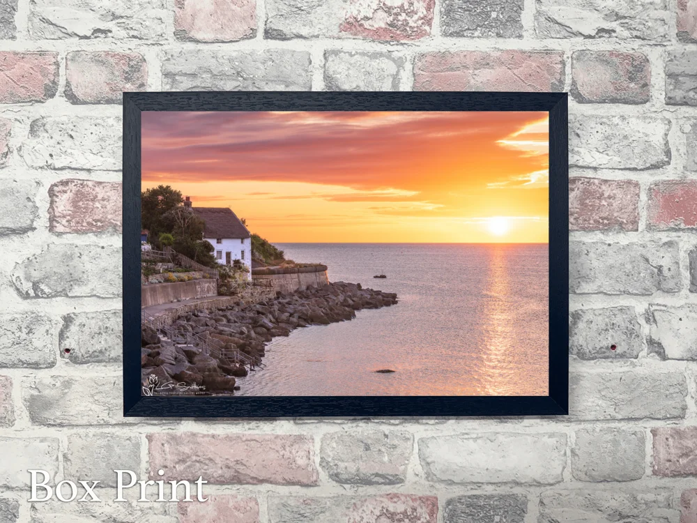 Yorkshire Coast Sunrise At Runswick Bay 4 Yorkshire Coast Sunrise At Runswick Bay - Landscape-Box-Print