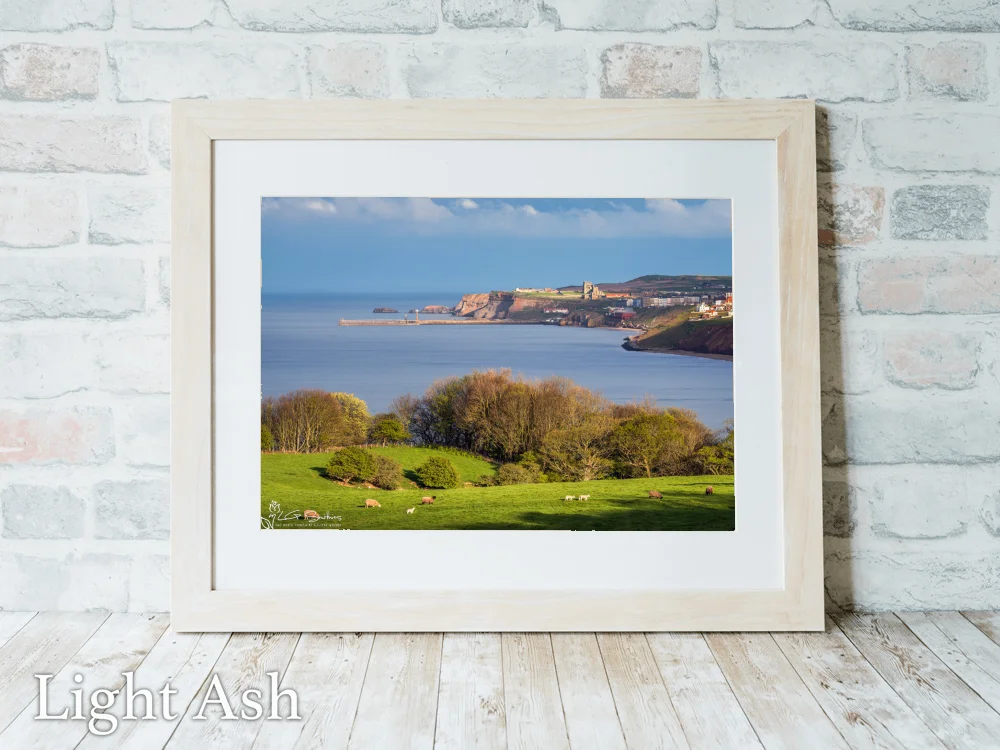 Yorkshire Coast Whitby UK 5 Yorkshire Coast Whitby UK - Light-Ash-Landscape-Frame