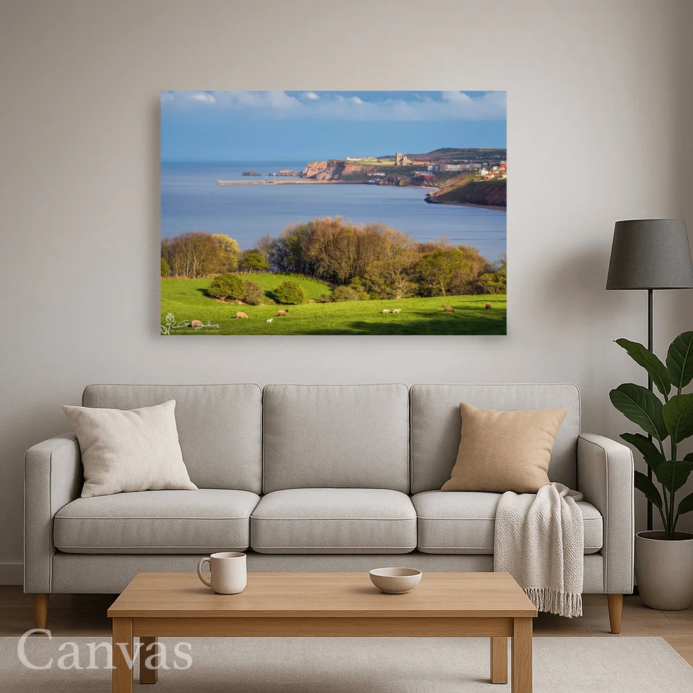 Yorkshire Coast Whitby UK 8 Yorkshire Coast Whitby UK - Wall-art-for-living-room-landscape