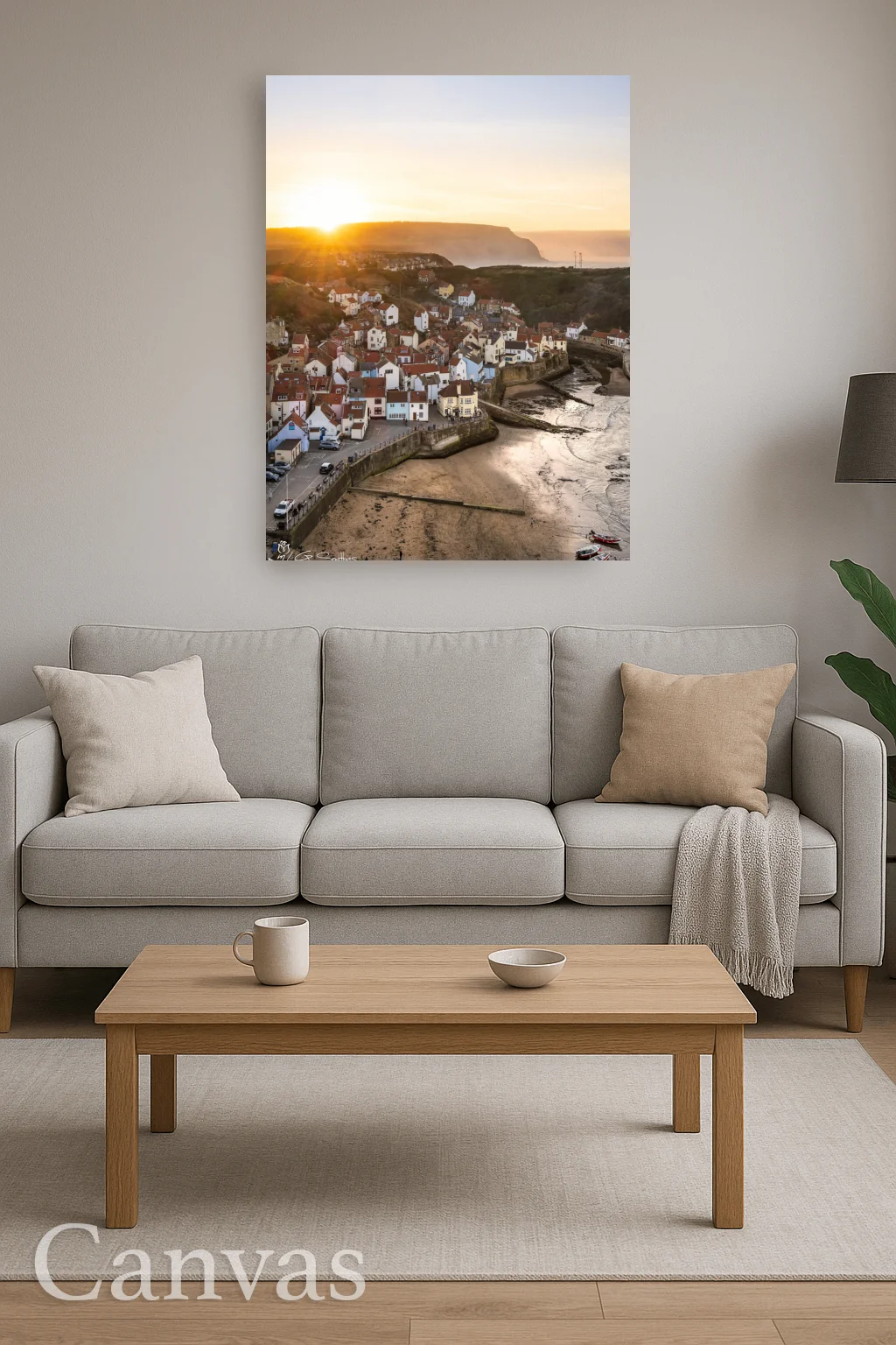 Yorkshire Staithes 8 Yorkshire Staithes - Wall-art-for-living-room-portrait