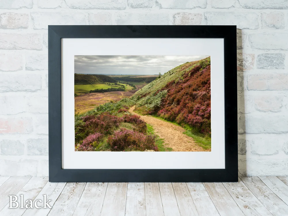 Yorkshire's Grand Canyon Hole Of Horcum 6 Yorkshire's Grand Canyon Hole Of Horcum - Black-Landscape-Frame