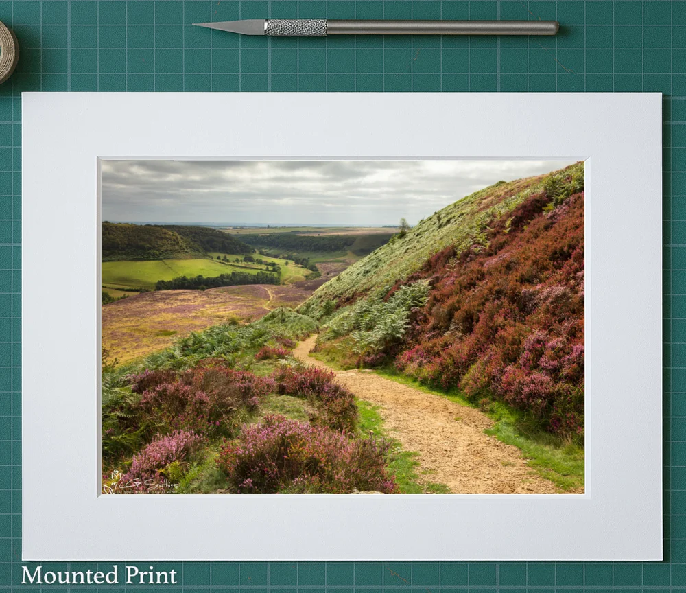 Yorkshire's Grand Canyon Hole Of Horcum 2 Yorkshire's Grand Canyon Hole Of Horcum - Landscape-Mounted-Print